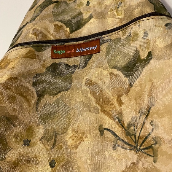 Cinch backpack floral sage and whimsey - Picture 2 of 6